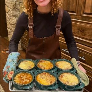 Vegan Leather Overall Dress